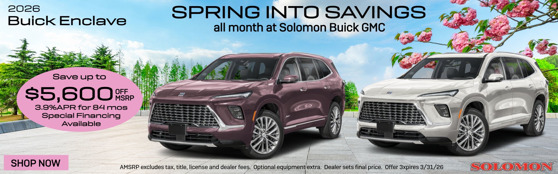 Save up up $5600 off MSRP