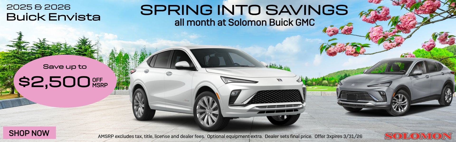 Save up up $2500 off MSRP